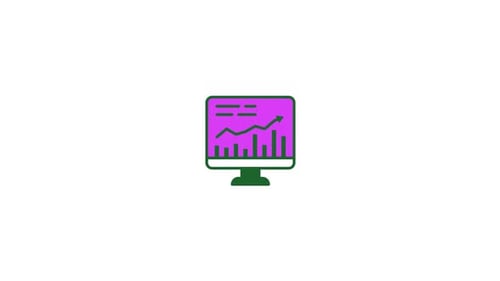 E Business Icon animation