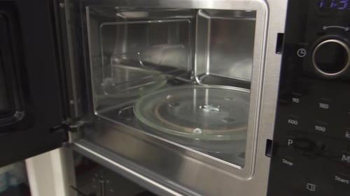 A clean microwave