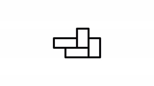 Paver – Line Animated Icon – Alpha Channel – 4K