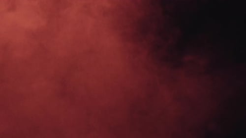Abstract Red Smoke Fluid Motion Background