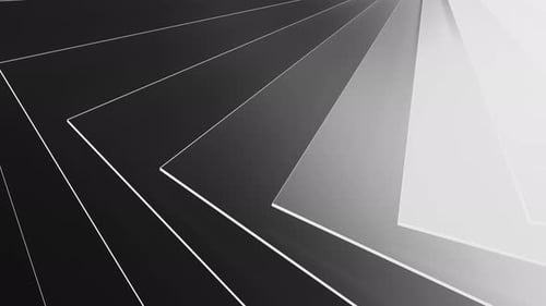 Black And White Glass Layers
