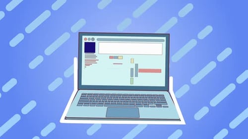 Website Showing Motion Graphics