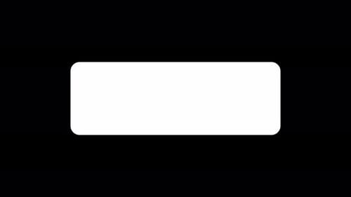 Creator Collection: Light colored matte logo reveal element with an expanding letterbox animation