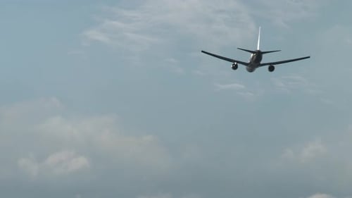 Jet Plane Climbing Bottom View