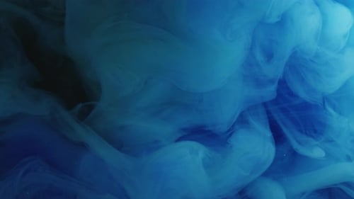 Swirling Abstract Blue Background