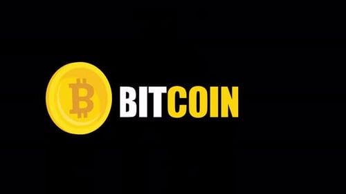 Rotating And Floating Bitcoin Alpha Channel 4K