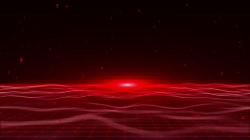 Digital Cyberspace with Particles Data Network Connections Technology Machine Learning Big Data