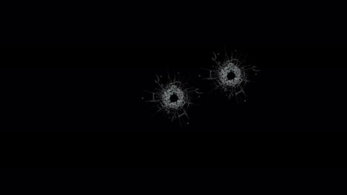 Gun Shooting Holes