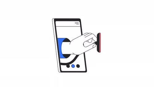 Online Doctor Examination Animation