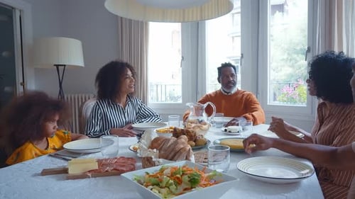 Family Mealtime Conversation and Togetherness