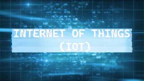 Internet der Dinge (Io T) Hi-Tech-Hintergründe V 07