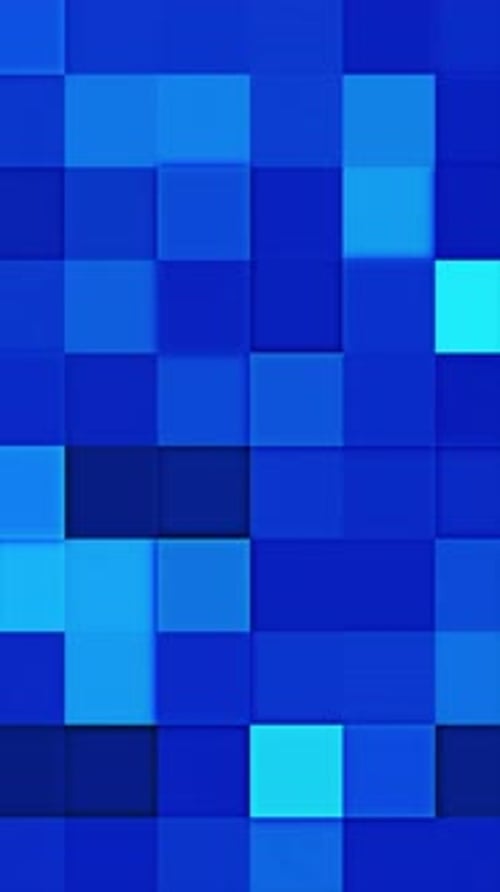 Blue Abstract Square Block Background V4