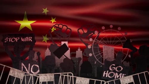 People Are Protests In China