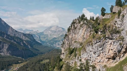Drone Swiss Village 09