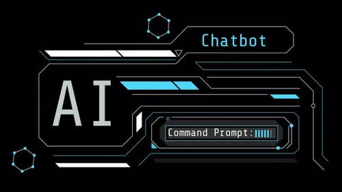Infographic Animation About AI and Chatbot Prompting