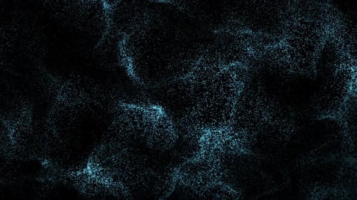 Dynamic Abstract Particle Fluid Wave Background Loop