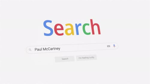 Paul McCartney Google search