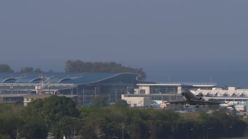 Private Jet Plane Departure