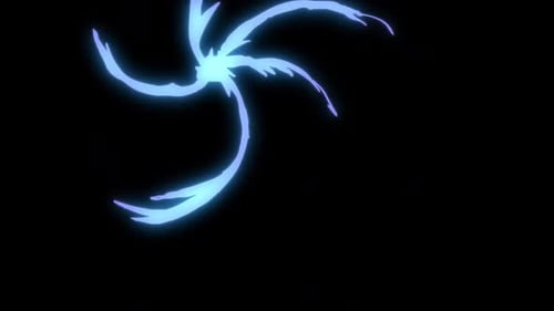 Abstract Fluid Light Energy Burst Transition