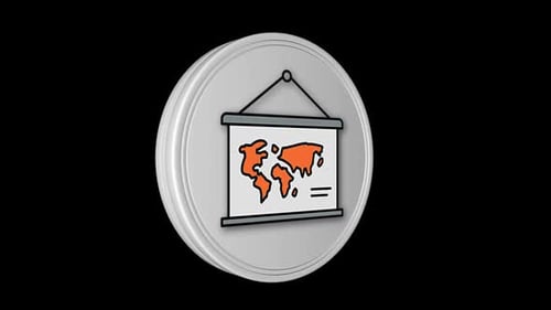 Loop animado de ícones de calendário