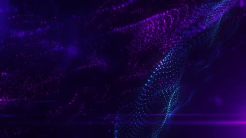 Abstrakter Hintergrund von Partikeln