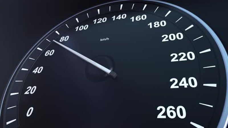 Сar speedometer and tachometer. Fast accelerating car., Backgrounds ...