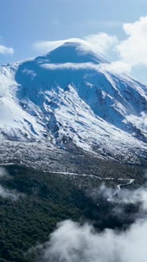 Volcan Osorno à Llanquihue à Los Lagos au Chili.