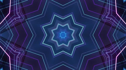 Vibrant Radiant Flash Background