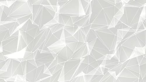 Abstract white color plexus background.