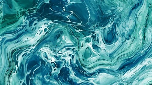 Abstract water wave liquid animated background Vd160