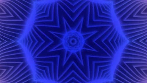 Kaleidoscopic Starburst Background