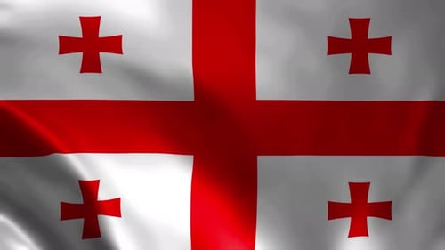 Georgia Flag Animation