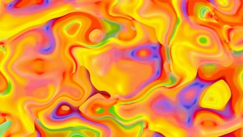 Fluid wavy background. Abstract liquid motion background.