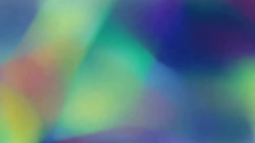 Abstract Holographic Gradient Motion Graphic with Shifting P