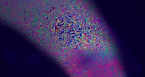 Oil Fluid Stain Blur Ink Mix Liquid Paint Light