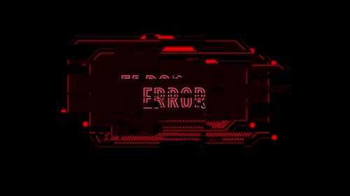 Error 404 Warning Message Computer Hacking Error Message Glitched Background Effect System Error