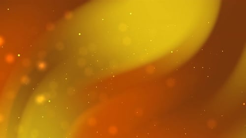 Orange Background with Scattered Dots