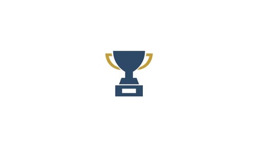 Winners Cup symbol icon animation video