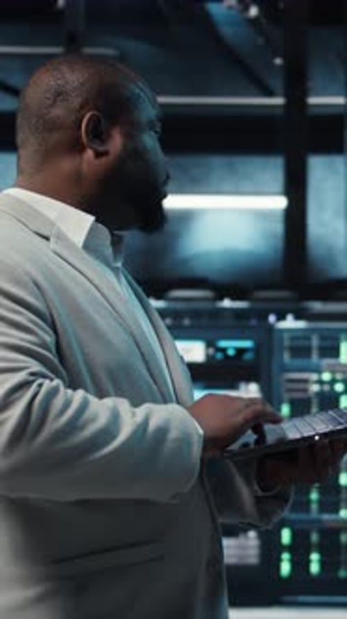 Vertical Video Programmer in Data Center Using Laptop Employing AI Machine Learning Models