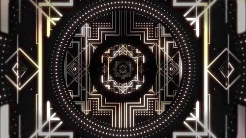 Art Deco em prata infinita