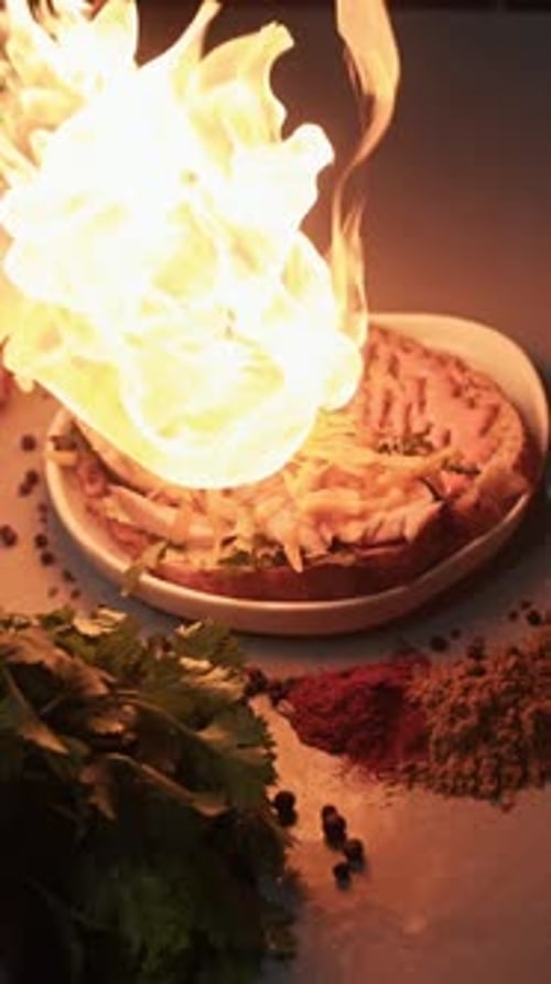 Impressive Way to Serve Sandwiches in Modern Cooking is to Roast Restaurant Toast with Cheese Over