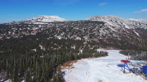 Sheregesh Ski Resort Preparing for Winter with First Snowfall