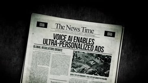 Voice Ai Enables Ultra Personalized Ads Newspaper Headline Titles
