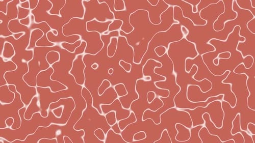 Abstract Fluid Organic Lines Seamless Loop Background
