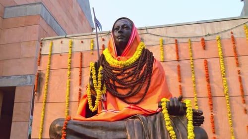 Shankaracharya Statue in Varanasi Tribute to the Great Hindu Philosopher