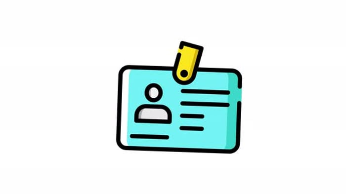 Hand Drawn Sketch Animation of ID Card, Elements Motion Graphics ft. id ...