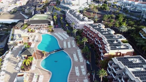 Aerial View Solar panels, March 2025