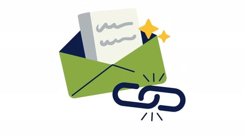 Concept de connexion par lien e-mail