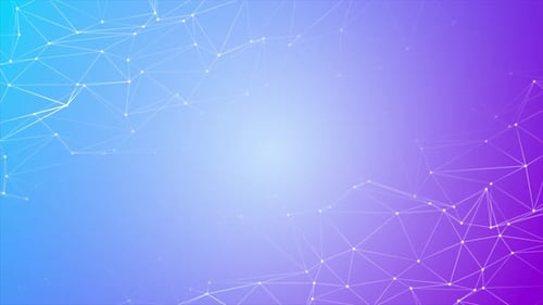 Colorful Plexus Background Loop V6