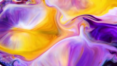 Abstract Colorful Ink Movements Spreads On Water Texture 499